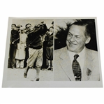 Bobby Jones Grand Slam and Present Day Side by Side 1971 UPI Press Photo