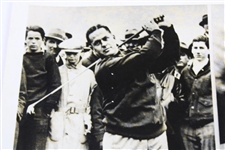 Bobby Jones Grand Slam and Present Day Side by Side 1971 UPI Press Photo