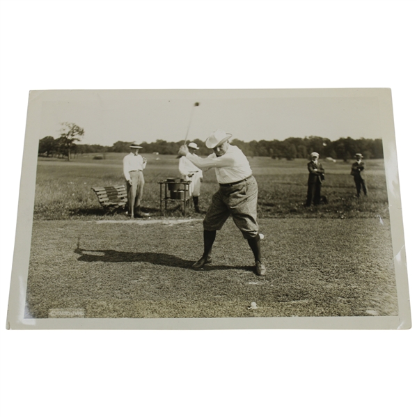 Warren G. Harding Driving from a Sand Tee as Senator Ca.1914-21 Harris & Ewing Press Photo