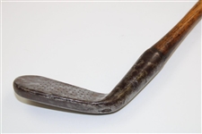 Circa 1895 Early Iron Carruthers Head Shaft Thru Head - Short Hosel - Probably Made In Scotland