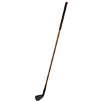 Circa 1895 Early Iron Carruthers Head Shaft Thru Head - Short Hosel - Probably Made In Scotland