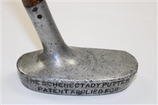 A.G. Spalding Bros. The Schenectady Putter 'Patent Applied For' with Shaft Stamp