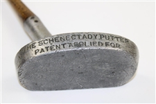 A.G. Spalding Bros. The Schenectady Putter 'Patent Applied For' with Shaft Stamp