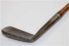 Circa 1900 Anderson of Anstruther Made in Scotland Mashie with Concave Face