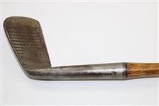 Circa 1900 Anderson of Anstruther Made in Scotland Mashie with Concave Face