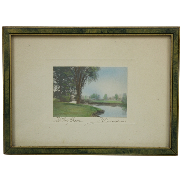 The Golf Green Small Hand Drawing