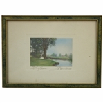 The Golf Green Small Hand Drawing