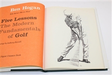Ben Hogan Signed 1985 'Ben Hogan's Five Lessons: The Modern Fundamentals of Golf' Book JSA ALOA