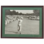 Ben Hogan 1-Iron Poster - Framed