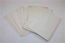 Twelve (12) The Masters Tournament Scoring Records & Statistics Booklets - Bill Inglish