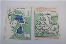 1987 Masters Tournament Wednesday-Sunday Pairing Sheets