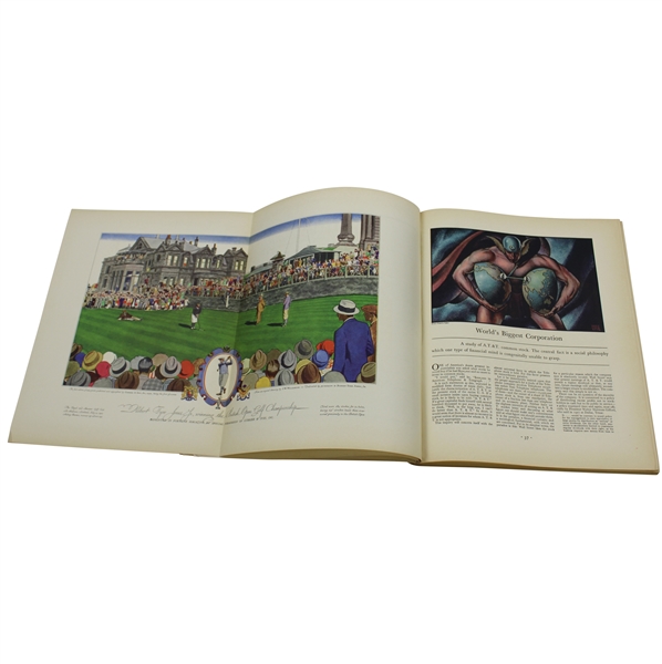 1930 Fortune Magazine w/Bobby Jones Wins The Open Championship at St. Andrews Currier & Ives Print