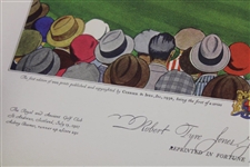 1930 Fortune Magazine w/Bobby Jones Wins The Open Championship at St. Andrews Currier & Ives Print