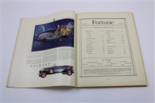 1930 Fortune Magazine w/Bobby Jones Wins The Open Championship at St. Andrews Currier & Ives Print