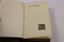 1927 'Down the Fairway' Book by Robert T. Jones Jnr. - Uncommon British 1st Edition 