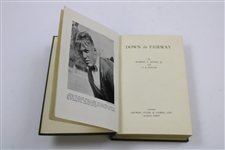 1927 'Down the Fairway' Book by Robert T. Jones Jnr. - Uncommon British 1st Edition 