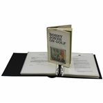 Bobby Jones Personal Letters w/Publisher Ferris Mack, Ravielli, C. Price, & others - Bobby Jones on Golf