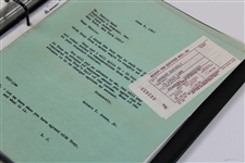 Bobby Jones' Personal Letters w/Publisher Ferris Mack, Ravielli, C. Price, & others - 'Bobby Jones on Golf'