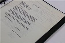 Bobby Jones' Personal Letters w/Publisher Ferris Mack, Ravielli, C. Price, & others - 'Bobby Jones on Golf'