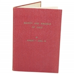 1935 Rights & Wrongs of Golf Booklet by Robert T. Jones, Jr.