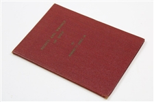 1935 'Rights & Wrongs of Golf' Booklet by Robert T. Jones, Jr.