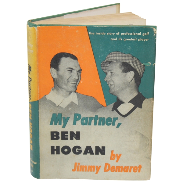 1954 My Partner, Ben Hogan Book by Jimmy Demaret