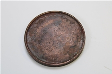 Brass/Bronze Uninscribed Medal with Group of Golfers - Depicted in 'Medals of Scotland' Paper