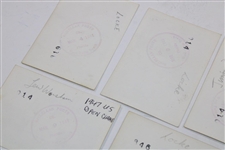 Eight (8) Small 1948 Florida Photos - Locke, Snead, Worsham, Armour, Demaret & others