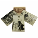 Three (3) July 1923 Photos of Warren G. Harding to Shaughnessy Heights GC - First President to Canada