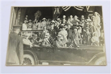 Three (3) July 1923 Photos of Warren G. Harding to Shaughnessy Heights GC - First President to Canada