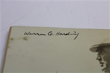 Three (3) July 1923 Photos of Warren G. Harding to Shaughnessy Heights GC - First President to Canada