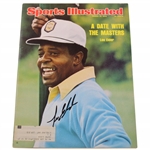 Lee Elder Signed 1975 Sports Illustrated A Date with the Masters Magazine - March 10th JSA ALOA