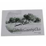 Arnold Palmer Signed Latrobe Country Club Scorecard PSA/DNA #AJ89848