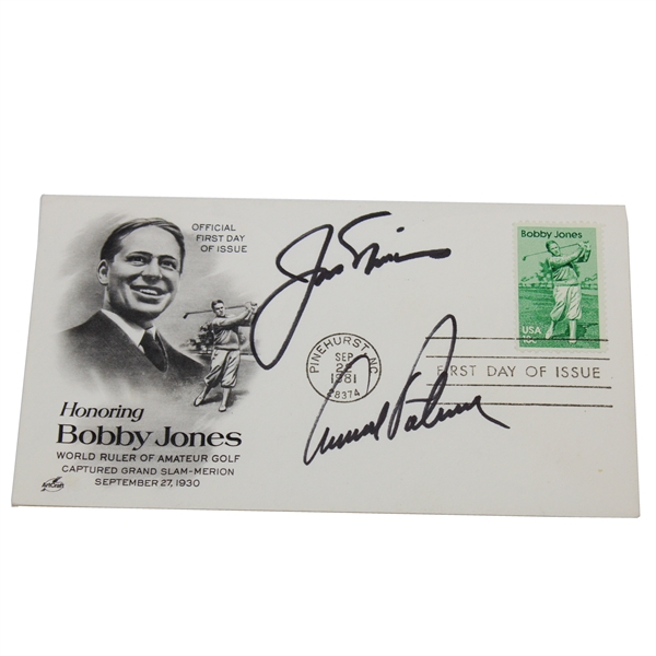 Arnold Palmer & Jack Nicklaus Signed 1981 Bobby Jones FDC PSA/DNA #AL07341