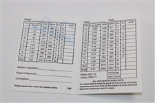 Arnold Palmer & Jack Nicklaus Signed St Andrews Old Course Scorecard PSA/DNA #AL07340
