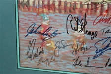 Palmer, Nicklaus, Daly, & others Signed 1991 PGA at Crooked Stick - Framed JSA FULL #Y80459