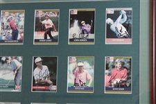 (42) Signed PGA Tour Pro-Set Cards - Player, Floyd, Crenshaw, Norman, Daly JSA ALOA