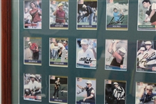 (42) Signed PGA Tour Pro-Set Cards - Player, Floyd, Crenshaw, Norman, Daly JSA ALOA