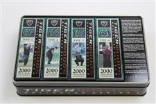 Tiger Woods 2000 OPEN Championship St. Andrews Dozen Ltd Ed Balls in Tin