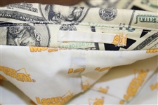 John Daly Signed Personal Hand-tailored LoudMouth Money Money Money Themed Sport Coat JSA ALOA
