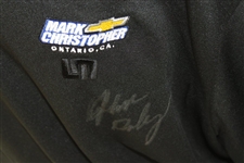 John Daly Signed Personal Match Worn Black Golf Shirt with Sponsors JSA ALOA