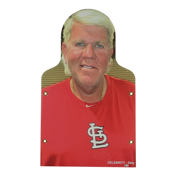 John Dalys Personal MLB Official St. Louis Cardinals Coronavirus Celebrity Stadium Seat Cutout #VS448258