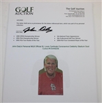 John Daly's Personal MLB Official St. Louis Cardinals Coronavirus Celebrity Stadium Seat Cutout #VS448258