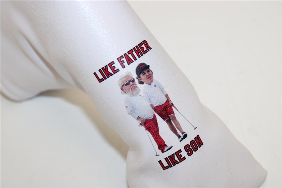 John Daly's Personal 'Like Father Like Son' Putter Head cover