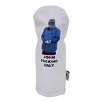 John Dalys Personal Custom John Fing Daly White Headcover