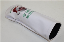 John Daly's Personal Custom 'Merry Christmas My Grip It and Rippers!' White Head cover