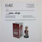 John Daly's Signed Personal St. Louis Cardinals Bobblehead in Original Box JSA ALOA