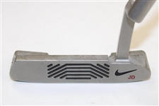 John Daly's Personal Used Nike Method Putter with 'JD' Stamped on Face & Lead Tape on Sole