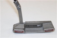 John Daly's Personal Used Nike Method Putter with 'JD' Stamped on Face & Lead Tape on Sole