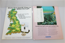 Eight Signed 1970's Golf Championship Programs - Littler, Graham, Irwin & Others JSA ALOA